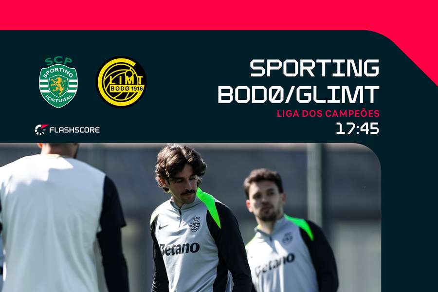Sporting recebe Bodo/Glimt em Alvalade