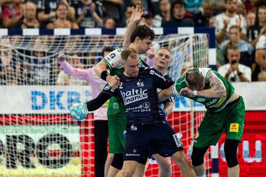 Simon Pytlick played a decisive role in Flensburg's comeback Simon Pytlick played a decisive role in Flensburg's comeback