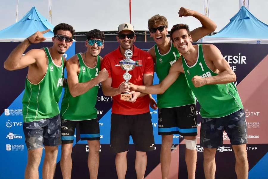 João Pedrosa, Hugo Campos, Gonçalo Sousa e Tomás Sousa com presença na fase final da Taça das Nações