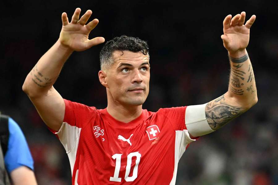 Granit Xhaka, plus que jamais capitaine et leader de la Suisse Granit Xhaka, plus que jamais capitaine et leader de la Suisse