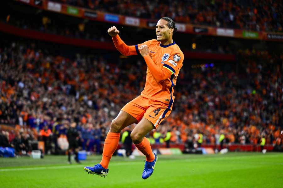 Virgil van Dijk a inscrit le 2e but néerlandais