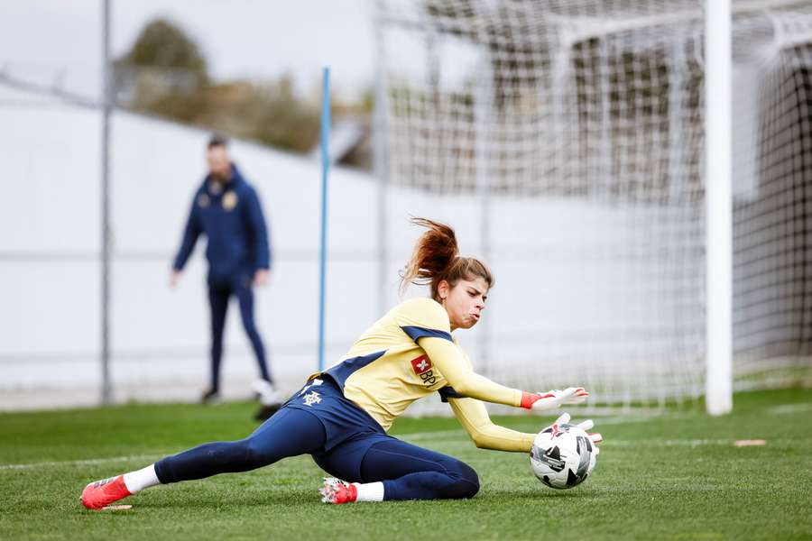 Inês Pereira, guarda-redes da seleção nacional