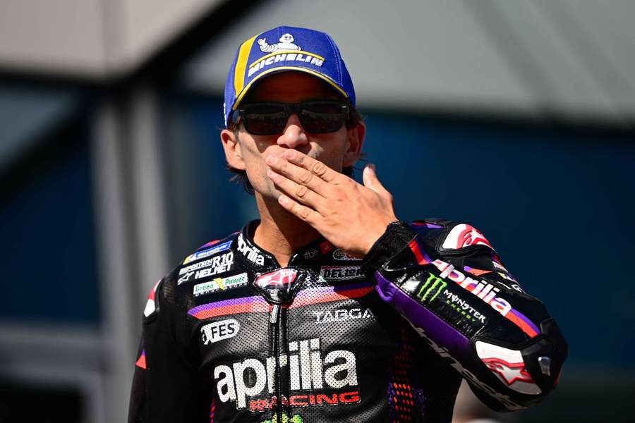 Martín está luciendo en el GP de Japón Martín está luciendo en el GP de Japón
