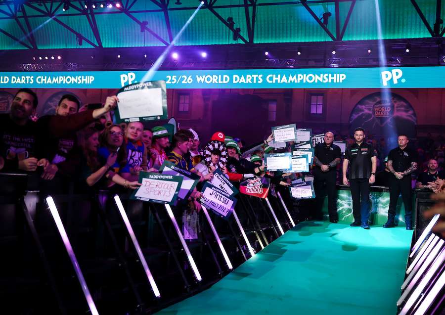 Das Publikum im Ally Pally ist berühmt-berüchtigt