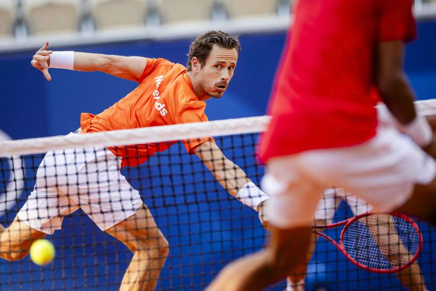 Wesley Koolhof liep met Demi Schuurs nipt een bronzen medaille mis