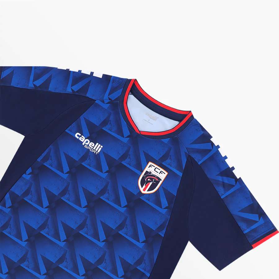 Das Heimtrikot von Kap Verde in Blau