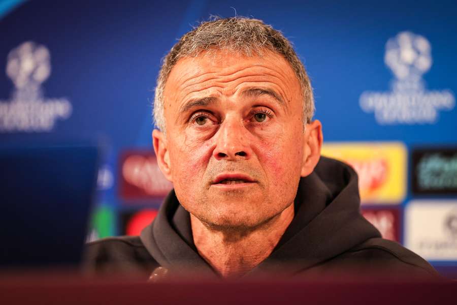 Luis Enrique, técnico do PSG