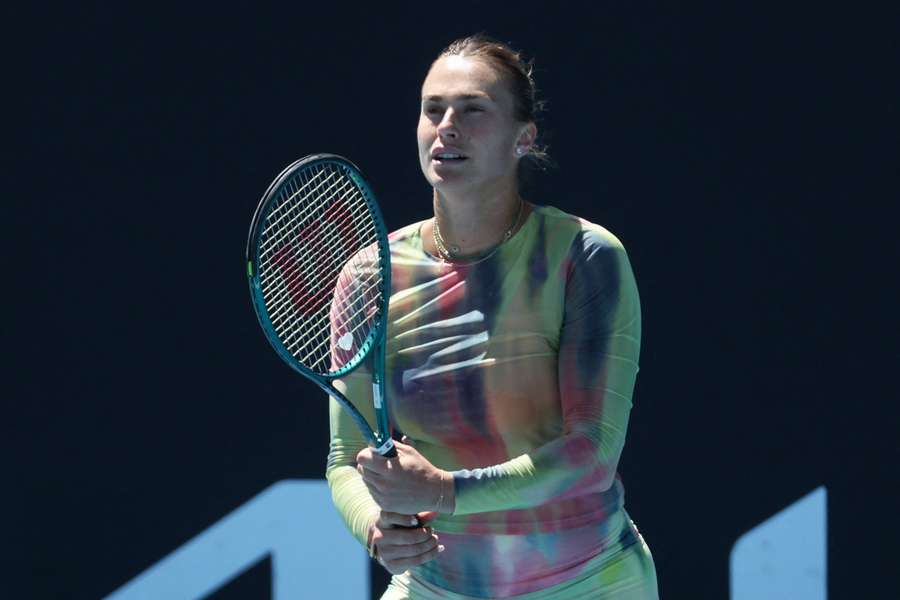 Sabalenka is looking for a third-straight Australian Open title