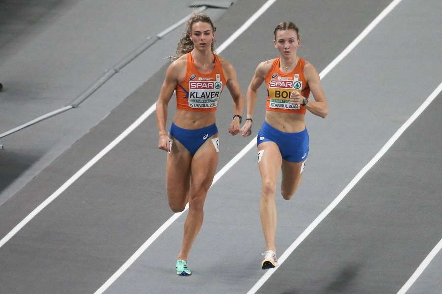 Femke Bol en Lieke Klaver zijn in staat tot het winnen van een medaille