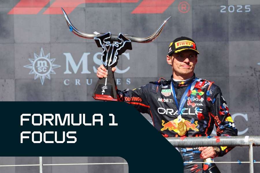 Max Verstappen is on the hunt Max Verstappen is on the hunt