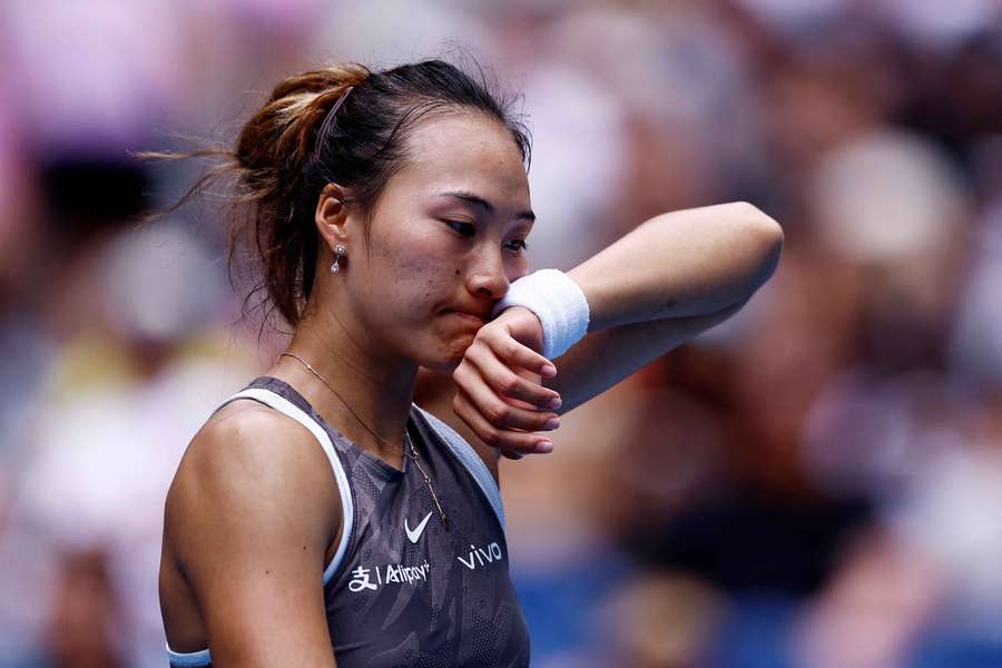 Zheng was beaten by an inspired Siegemund