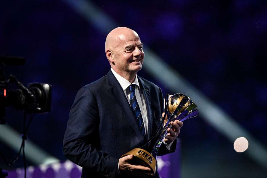 Infantino at the FIFA Club World Cup