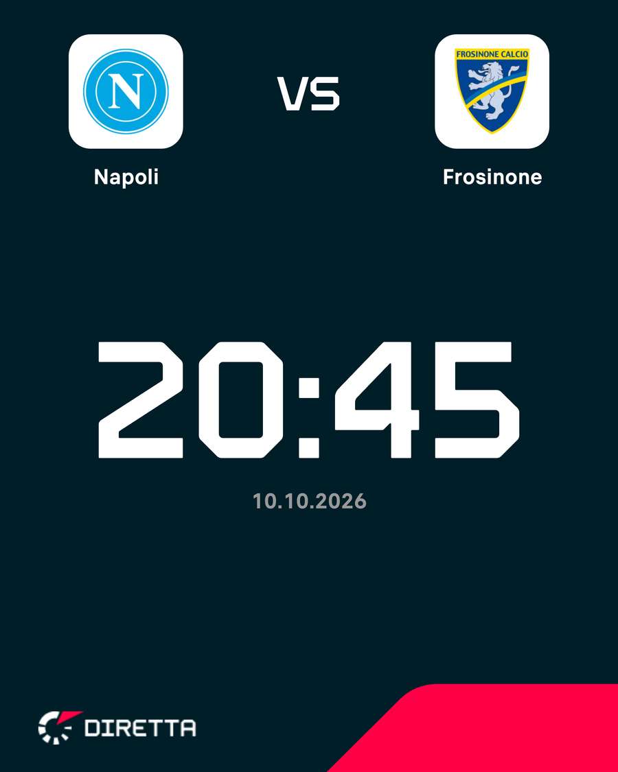 Si gioca sabato sera Si gioca sabato sera