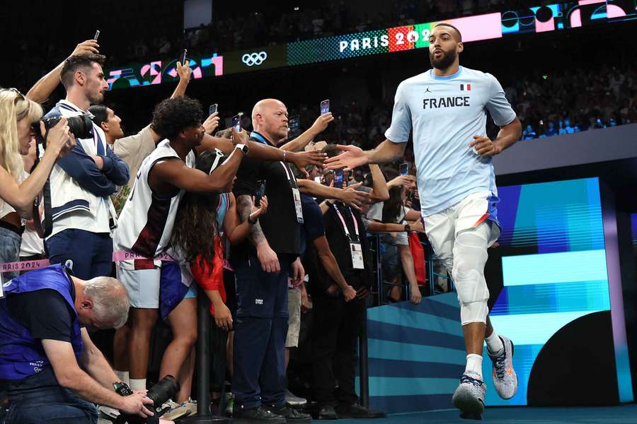 Rudy Gobert op de Olympische Spelen