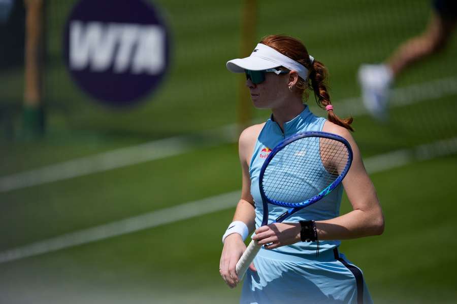 Maya Jointová na turnaji v Eastbourne.