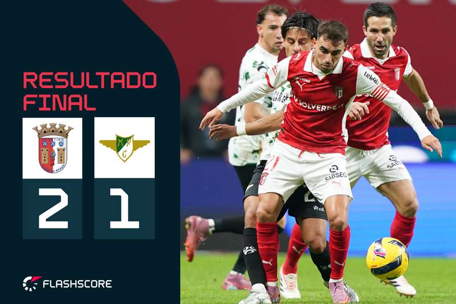 Ricardo Horta marcou pelo SC Braga