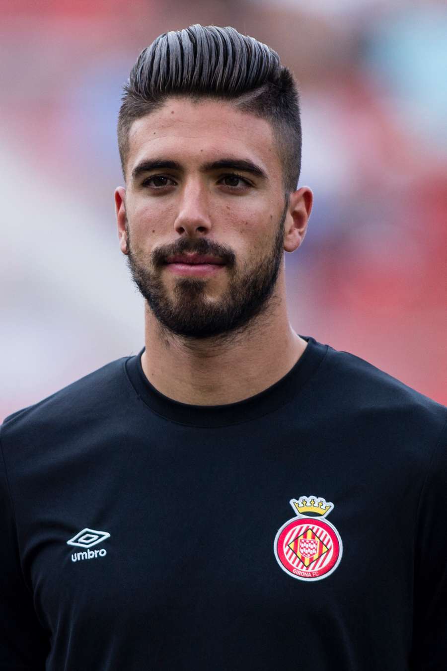 José Aurelio Suárez, en el Girona