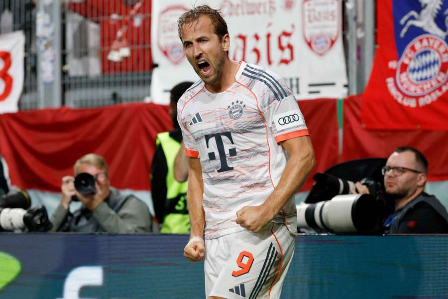 Harry Kane was the late hero for Bayern Munich