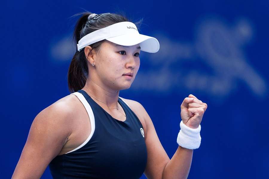 Hanyu Guo postoupila na domácím Masters už do třetího kola. Hanyu Guo postoupila na domácím Masters už do třetího kola.
