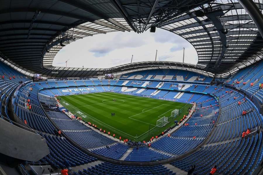 A general view of the Etihad Stadium