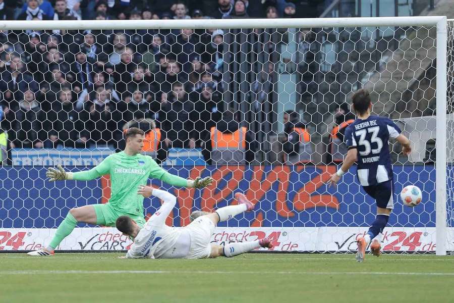 Żukowski górą w polskim meczu w Berlinie, Hertha uległa Magdeburgowi