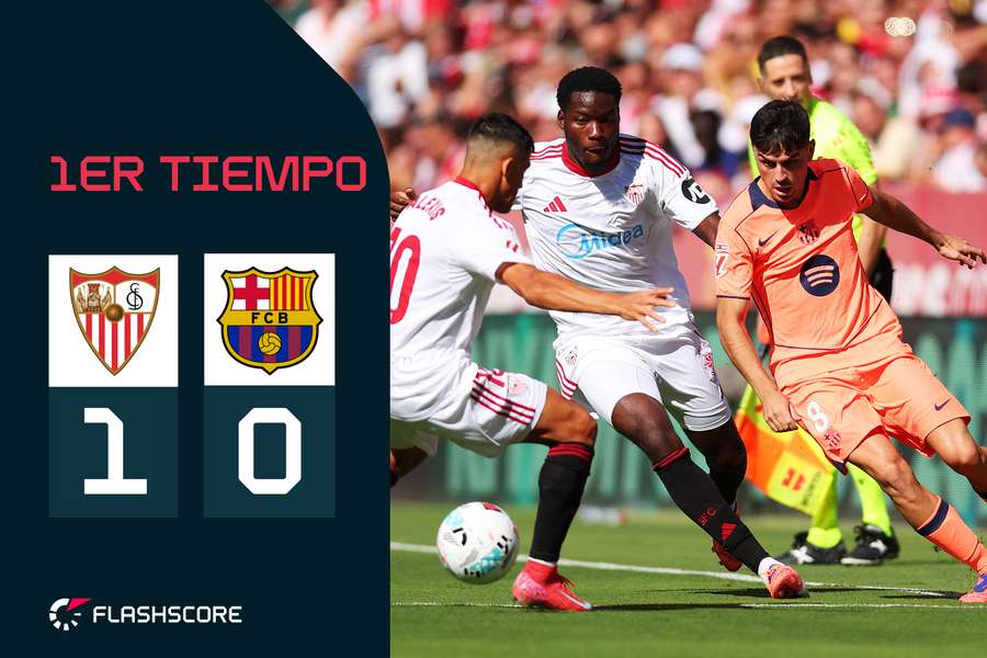 El Sevilla-Barcelona, en Flashscore