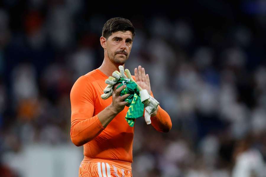 Thibaut Courtois mardi soir.