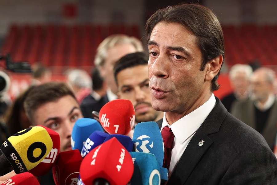 Rui Costa, presidente do Benfica