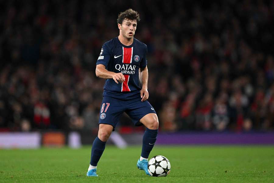 Joao Neves of Paris Saint-Germain 