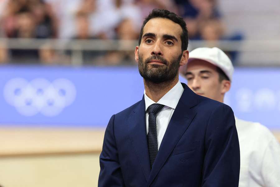 Martin Fourcade lors des JO 2024.