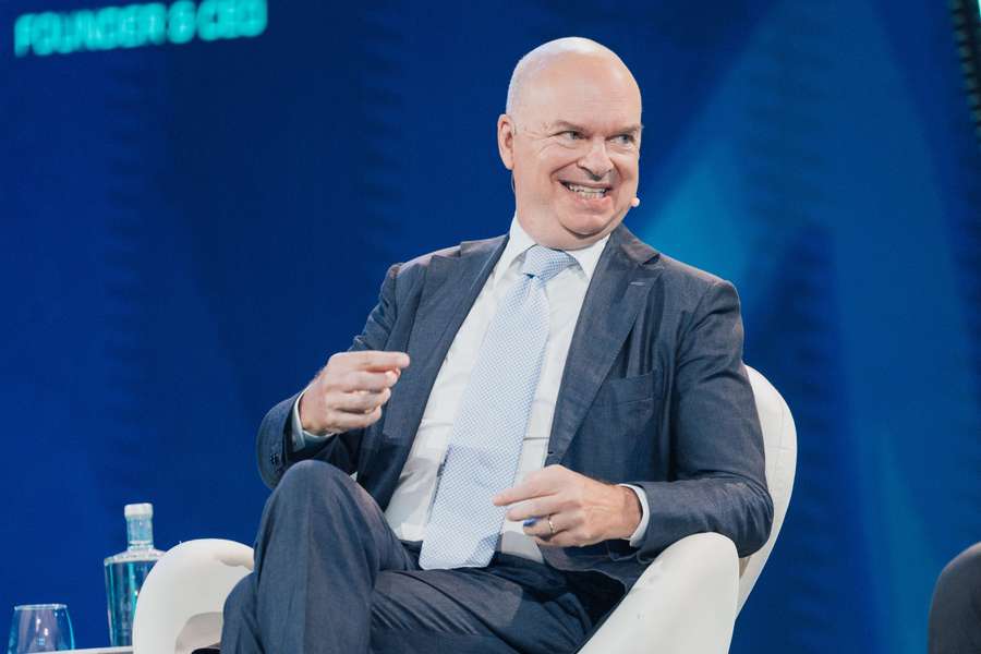 Marco Fassone spoke about the business of football at the summit. Marco Fassone spoke about the business of football at the summit.