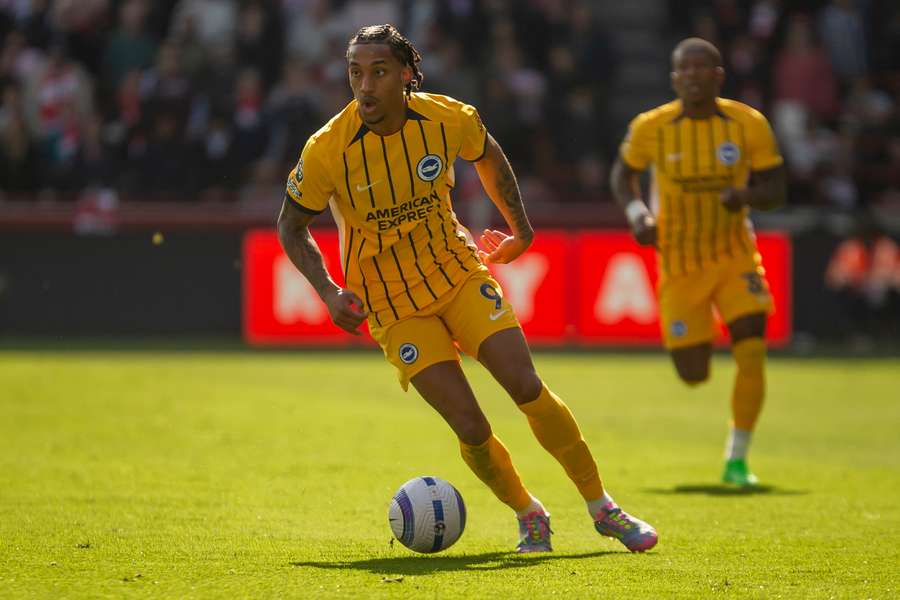 Joao Pedro avec Brighton en avril dernier.