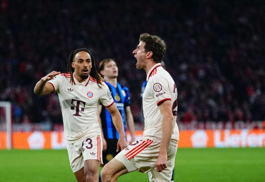 Müller bejubelte das zwischenzeitliche 1:1