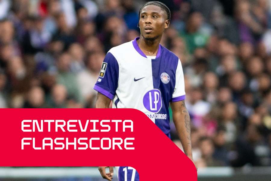 Francis Abu, do Toulouse, falou em exclusivo ao Flashscore Francis Abu, do Toulouse, falou em exclusivo ao Flashscore