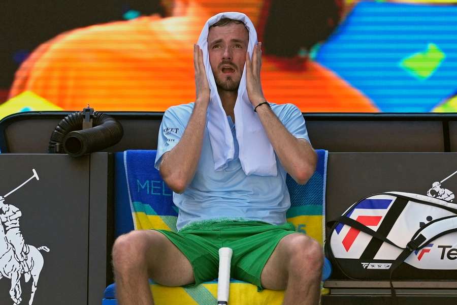 Medvedev mal problémy už v prvom kole Australian Open.