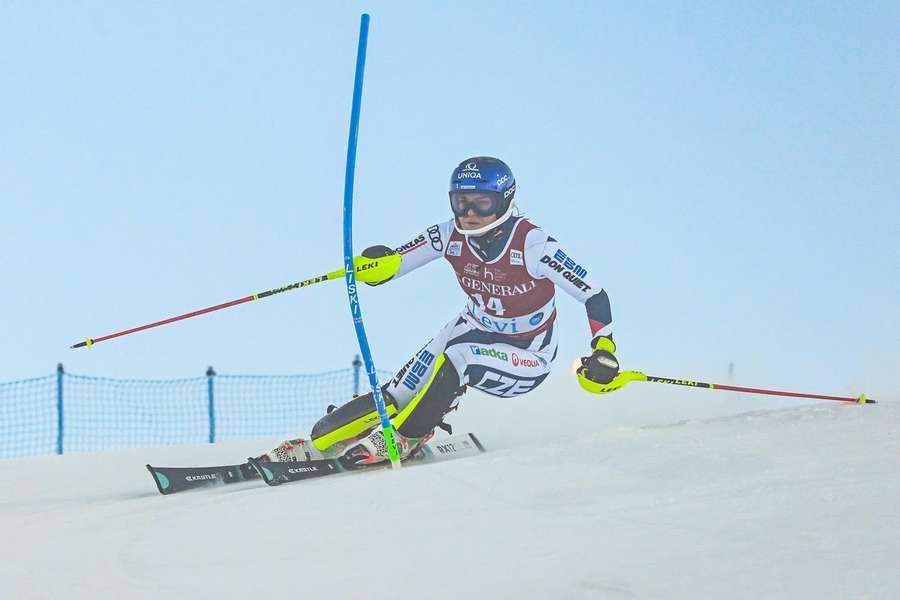 Martina Dubovská si oproti sobotnímu slalomu o pět příček pohoršila.