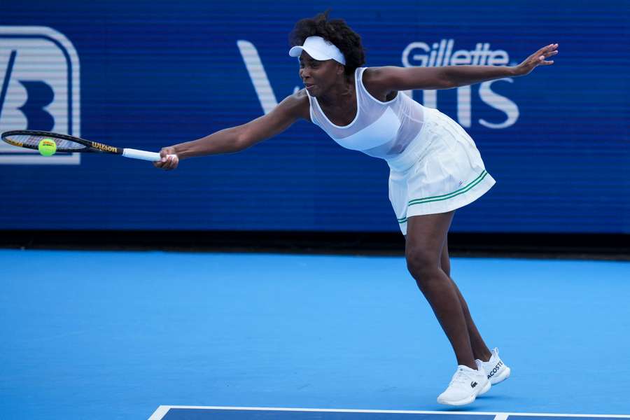 Venus Williams in action at Cincinnati Venus Williams in action at Cincinnati