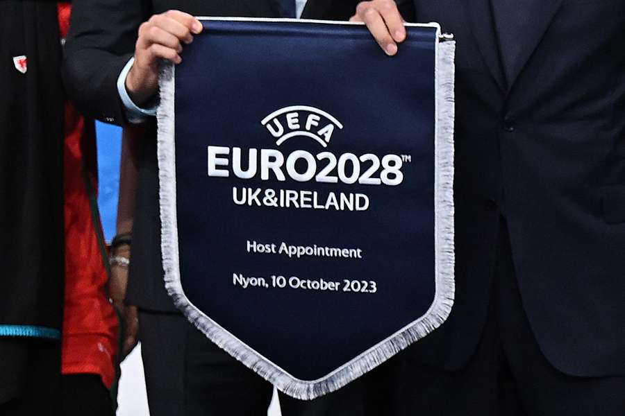 A Euro 2028 terá cinco seleções como anfitriãs