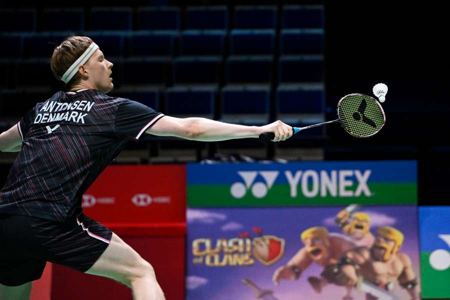 Anders Antonsen is ready for the semi-final of the Arctic Open Anders Antonsen is ready for the semi-final of the Arctic Open