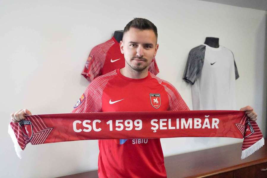Daniel Benzar, jucătorul lui CSC Șelimbăr 
