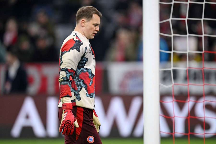 Manuel Neuer was injured in the Champions League match with Bayer Leverkusen over a month ago