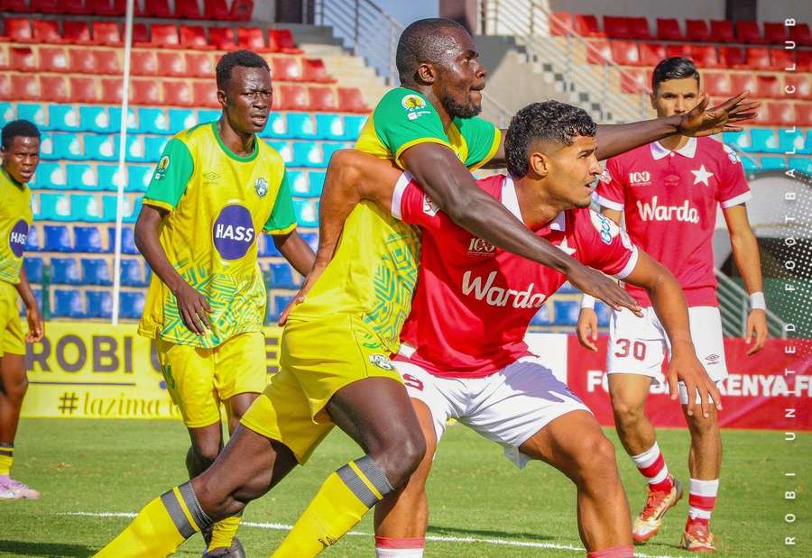 Nairobi United will play the return leg at Stade Olympique de Sousse on Sunday Nairobi United will play the return leg at Stade Olympique de Sousse on Sunday