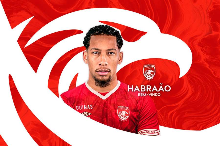Habraão fez apenas dois jogos pelo Santa Clara