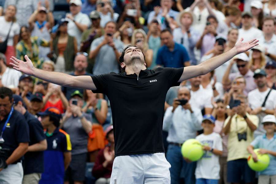 Taylor Fritz est en 1/4.