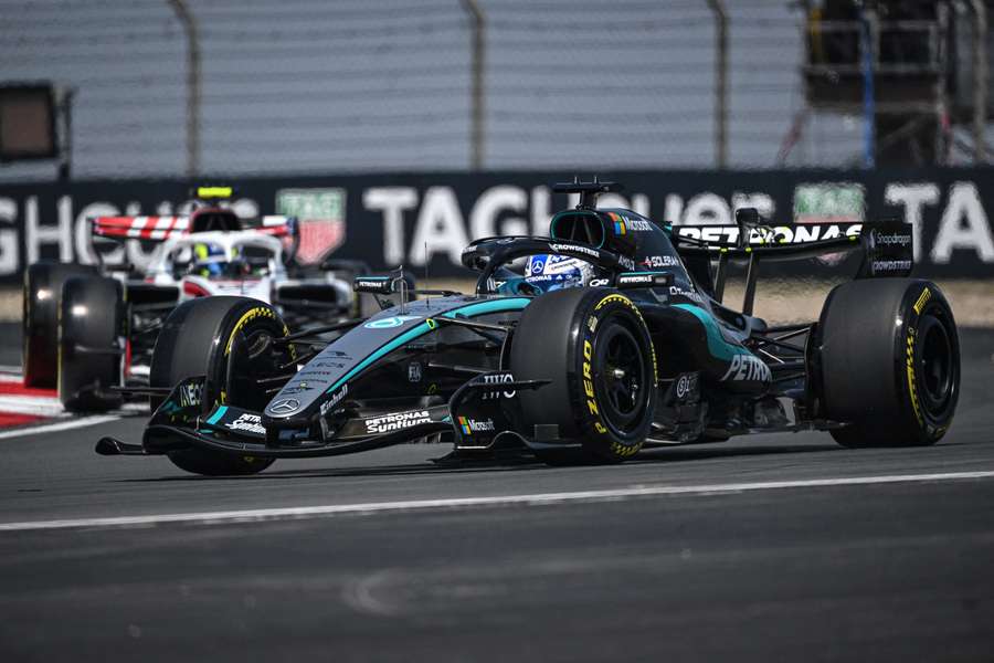 Mercedes' George Russell