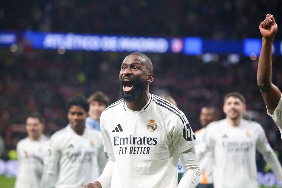 Antonio Rüdiger traf Atletico ins Mark.