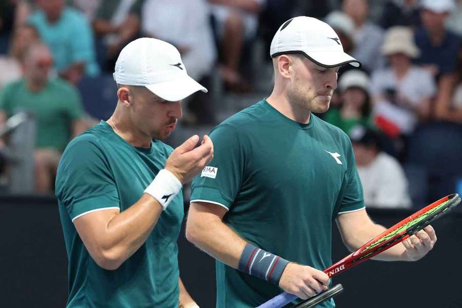 Luke Johnson i Jan Zieliński po dobrym meczu awansowali do ćwierćfinału debla podczas AO