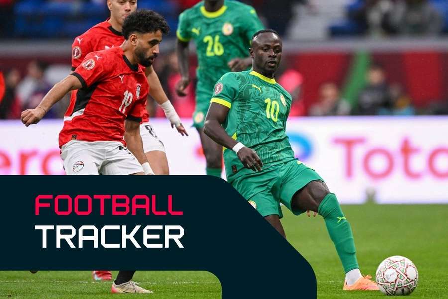 Sadio Mane in action for Senegal