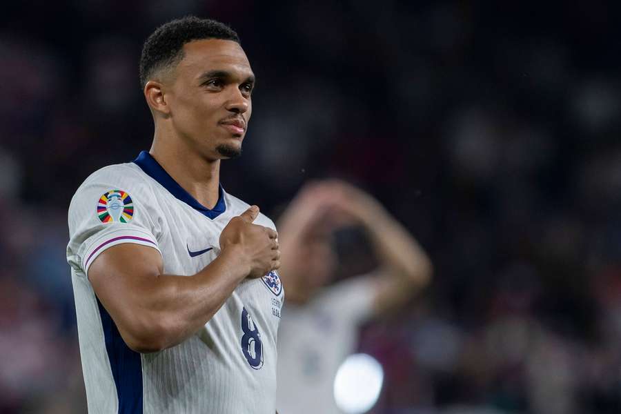 Trent Alexander-Arnold si byl vědom toho, že Angličané nepodali dobrý výkon.