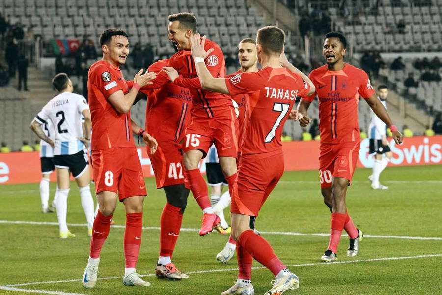 FCSB ocupă locul 8 în faza principală din Europa League